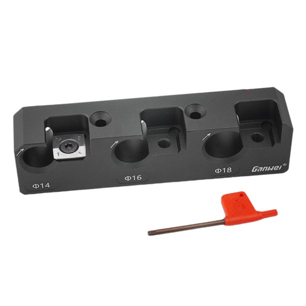 Likrtyny Dowel Maker Jig Cortador Fresado Varilla Redonda Portátil para Carpintería (StyleE)