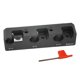 thumbnail image 1 of Likrtyny Dowel Maker Jig Cortador Fresado Varilla Redonda Portátil para Carpintería (StyleE), 1 of 6