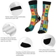 thumbnail image 3 of Funny Casual Sport Short Sock Insect Species Cartoon Novelty Graphic Socks for Men Women Gift, 3 of 4