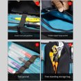 thumbnail image 1 of thinsony Tool Pouch Bag Professional Bags Portable Foldable Tools Storage Holder Roll Up Pouch Organizer Adjustable Belt, 1 of 9
