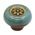 thumbnail image 3 of GUOOL Poignées de Porte en Céramique pour Armoire Commode Poignées de Tiroir Matériel Simple Bleu, 3 of 8
