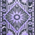 thumbnail image 2 of Gypsie Blu Mandala Twin Hippie Wall Tapestry Boho Wall Hanging Beach Bedspread Living Room Decor Bedsheet Tapestries, 2 of 3