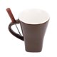 thumbnail image 1 of Taza De Vela De Chocolate, Taza De Fondue De Cerámica Para Derretir, Tenedor Para Hielo, 1 of 7