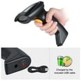 thumbnail image 2 of Manual de 2.4G / automática de mano 1D Barcode Scanner Reader es compatible inversa Tipo de cód Abanopi Escáner de código de barras, 2 of 7