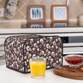 thumbnail image 6 of Haiem Guitar Skull record Print Toaster Covers 4 Slice Wide Slot,Bread Dust Cover & Fingerprint Protection,Bread Machine Cover,Appliance Covers, 6 of 7