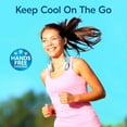 thumbnail image 4 of Arctic Air Cool Touch - Portable Handheld Fan, Mini USB Rechargeable, Compact & Lightweight, 4-Speed Adjustable, Battery-Powered, Quiet & Perfect for Travel & Outdoor, White Color, AACTFW-MC12/4, 4 of 10