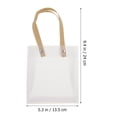 thumbnail image 2 of Bolsa de regalo de 5 piezas bolsas de bolso transparente de carpas de boda bolsas de mano, 2 of 6