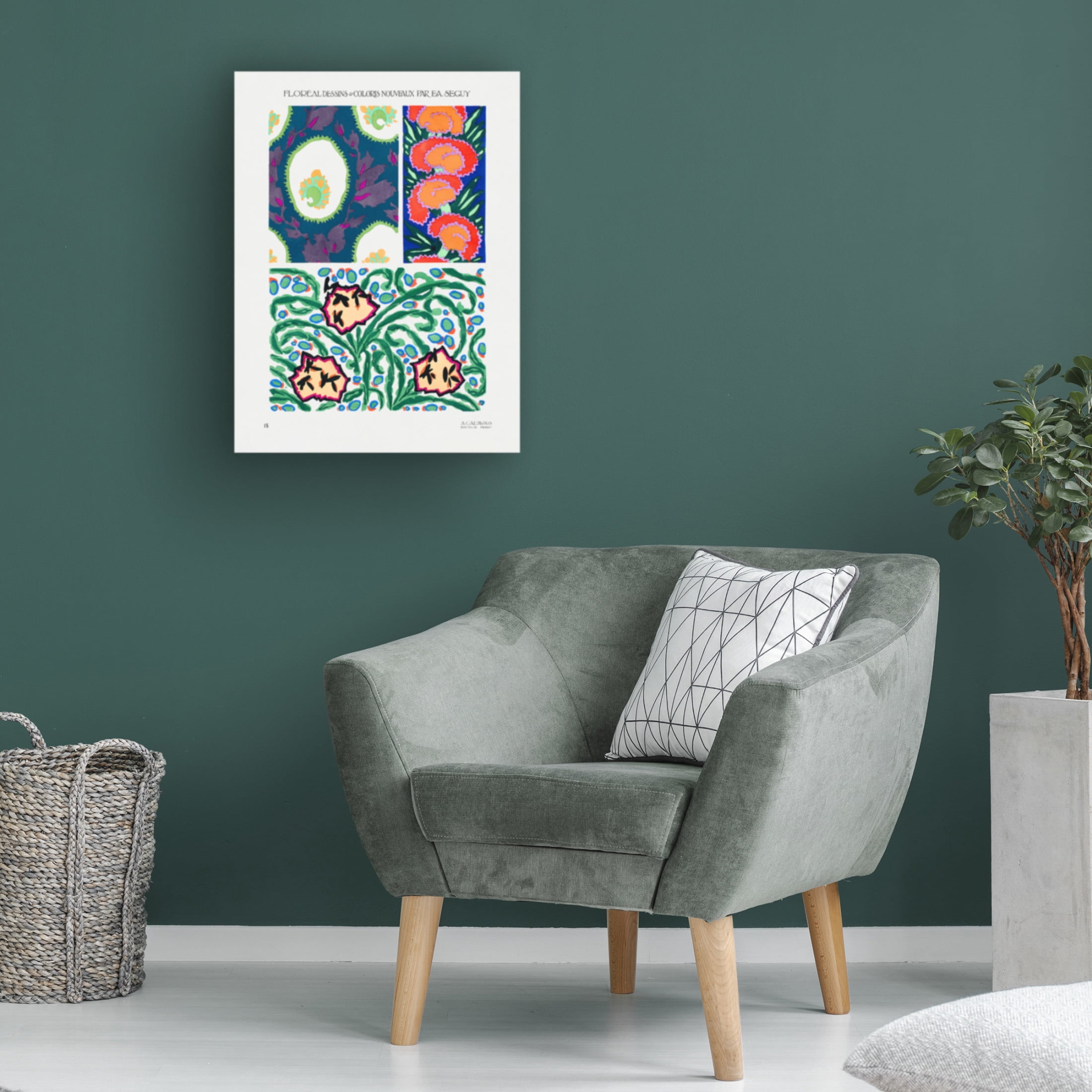 Trademark Fine Art Pictufy   Pattern 15 Canvas Wall Art