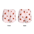 thumbnail image 3 of Balery Strawberry Pattern Women's Running Shorts with Liner 2 Pockets Elastic Workout Athletic Gym Yoga Shorts-X-Large, 3 of 7