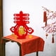 thumbnail image 2 of Figura china Chun de pie, adorno de Año Nuevo, artesanía decorativa roja L, 2 of 9
