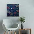 thumbnail image 5 of SUMAAFU Fireworks Stars American Canvas Print Wall Decor 16x20 12x12in, 5 of 6