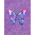 thumbnail image 1 of 11 x 15 In. Butterfly On Purple Flag, Garden Size, 1 of 1