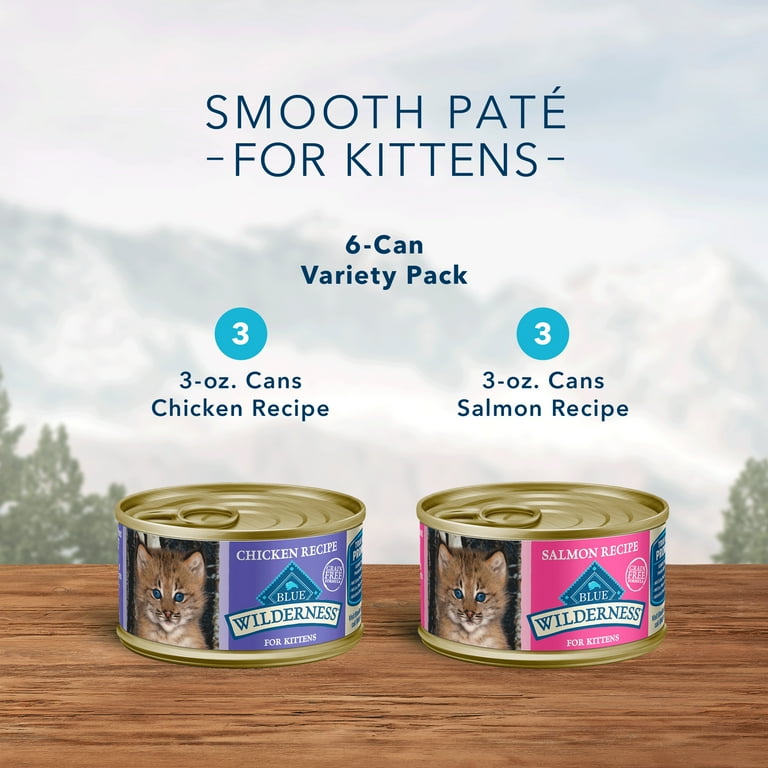 Blue wilderness cat food cheap salmon