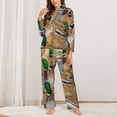 thumbnail image 2 of Sikiie Mallard Ducks Pajamas for Women Set, Womens Pajama Sets, Lounge Sets for Women, 2pjs for Women-XX-Large, 2 of 7