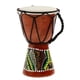 thumbnail image 5 of Instrumento Musical Colorido De Madera Profesional Del Tambor De  Bongo X1 Gloria Tambor Africano Djembe, 5 of 7