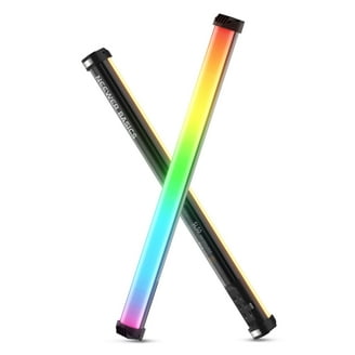 Zeadio Lumières vidéo RVB, lumière portable pour selfie avec clip, 102