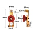 thumbnail image 4 of Brass Battery Disconnect with IP65 Rating for Car, Marine, Tractor, RV and Other Electrical Equipment, 4 of 9