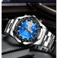 thumbnail image 4 of Reloj impermeable y no mecánico con esfera grande de 44 mm, 4 of 5