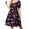 thumbnail image 3 of Happiest Place on Earth - Halloween Dress evening dress women woman dress, 3 of 7