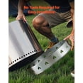 thumbnail image 6 of Solo Stove Bonfire 27 Inch Smokeless Fire Pit Stand Stainless Steel Portable Outdoor Camping Holder, 6 of 6
