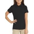 thumbnail image 4 of Real School Uniforms Girls Feminine Fit Polo 68004, 4 of 6