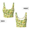 thumbnail image 5 of Picia Cute Dinosaurs Sports Bra for Women,Padded Strappy Sports Bras Medium Support Yoga Bra with Removable Cups,Running Yoga Bra-X-Large, 5 of 9