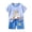 Sky Blue, variant on Toddler Baby Boy Clothes 3 6 12 18 24 Months 2T 3T 4T 5T Boys Summer Outfits Short Sleeve Letters Printed Shirt Shorts Sets 2Pcs Little Boy Clothing Pajamas for Kids (Sky Blue,18-24 Months)