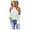 White, variant on cfhntfmh Going out Tops for Women Trendy Cross Collared Sleeveless Tank Tops Casual off Shoulder Backless Solid Cami Shirts