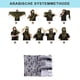 thumbnail image 4 of Bufanda elegante con borlas para la cabeza y el cuello del desierto, 4 of 5
