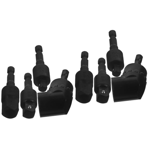 MERRYHAPY Right Angle Drill Attachment Chrome-Vanadium Steel Strong 2Sets