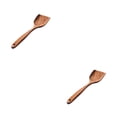 thumbnail image 2 of Bewildely Utensilios de cocina de multiusos marrones fijados para unisex para cocinar en casa cucharas de para cocinar espátula Espátula 2Conjunto, 2 of 6