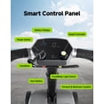 thumbnail image 5 of ScootNGo 39 lbs Ultra Lightweight Foldable Mobility Scooter for Seniors & Adult - Airline Approved, 4-Wheel Electric Travel Scooter, Silver, 5 of 7