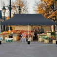 thumbnail image 2 of Costway 10 x 20 FT Pop-up Canopy UPF50+ Sun Protection Tent with Carrying Bag Black, 2 of 10