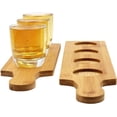 thumbnail image 3 of HAHDAXIA Ensemble de Dégustation de Bière Base 2.7 Pouces Verres à Vin Planches de Vol Pagaies de Service (Carré, 1), 3 of 3