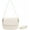 White, variant on Shoulder Handbag for Women Vegan Leather Designer Crossbody Bag Trendy Purse Adjustable Bag for Work Travel