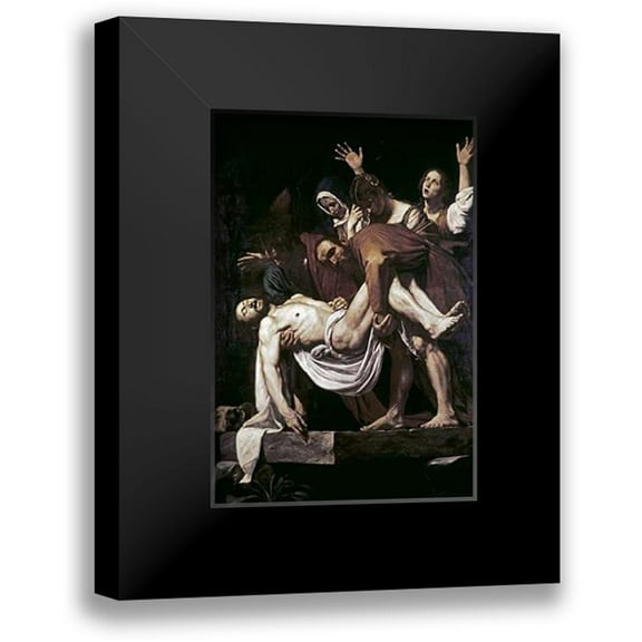 Caravaggio 11x14 Black Modern Framed Museum Art Print Titled - DeVintageition