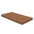 thumbnail image 3 of Faux Suede Foldable Mattress, Digitally Printed Grunge Texture, Portable Futon Mat Lightweight Sleeping Pad Spare Bedroom Guest Bed for Camping Dorms, Almond Brown, Queen, by Ambesonne, 3 of 6