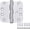 Satin Nickel--5/8-4"X4"X3.3 mm, variant on 3 Pack 4in Black Door Hinges Stainless Steel Hinges Interior Door Hinges Black Matte with Square & Round Corners Perfect for Heavy-Duty Front & Back Door, Antirust & No Squeaks