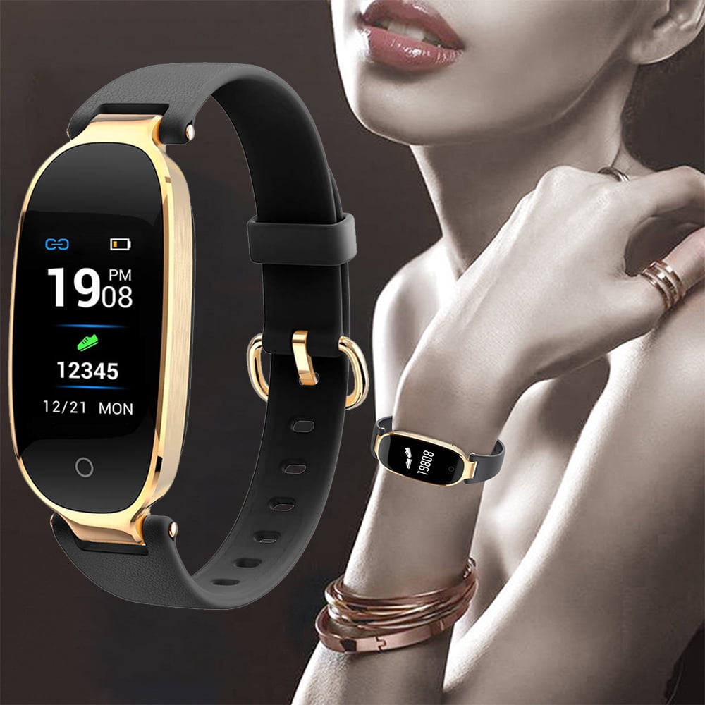 Fitness Tracker Activity Watch with Heart Rate Monitor IP67 Waterproof Smart Bracelet w