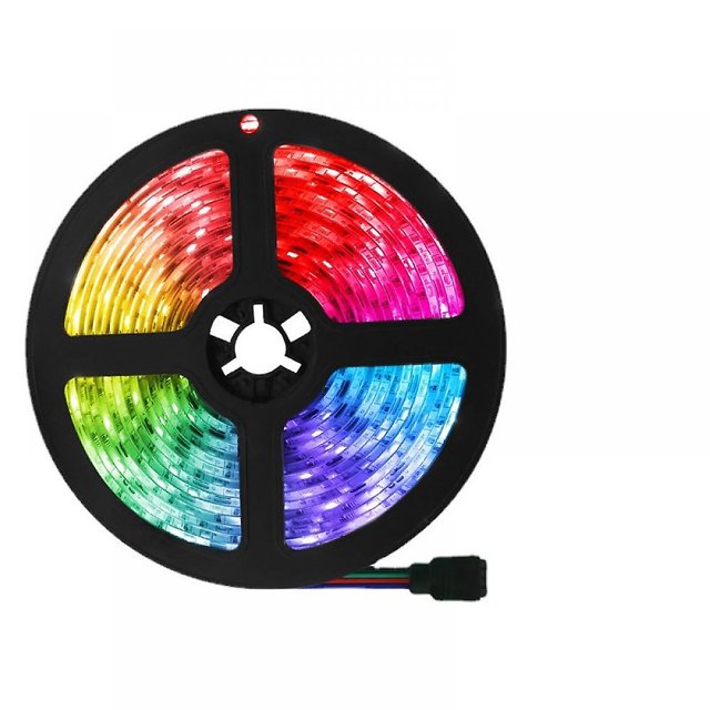 Tiras de luces LED de 20 m, tiras de luces no impermeables sincronizadas con música Chips LED de 300 piezas, control de aplicación de teléfono inteligente Tiras de luces que cambian de color 24 oso de fresa Hogar