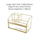 thumbnail image 2 of Kearding Caja de almacenamiento para joyería, estuche cosmético, mano de obra fina, compartimentos de adorno transparente, organizador de maquillaje, Almacenamiento y organización del hogar Kearding HA071229-00, 2 of 6