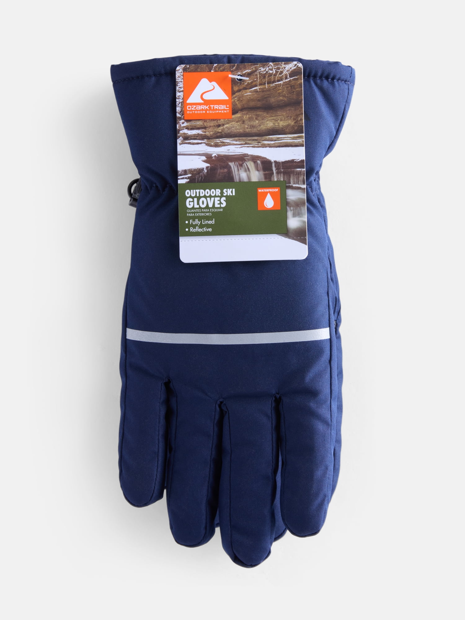 Ozark Trail Boys Outdoor Snow Ski Gloves, Sizes S-XL