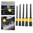 thumbnail image 3 of 5x Car Detailing Brush Set Limpiador Para Limpieza Interior Trim Exterior, 3 of 9