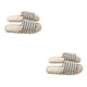 thumbnail image 1 of Jumpingount Zapatillas de lino y algodón con punta abierta para hombre y mujer, zapatillas antideslizantes para interior de casa, primavera y Type1 NO1, 1 of 6