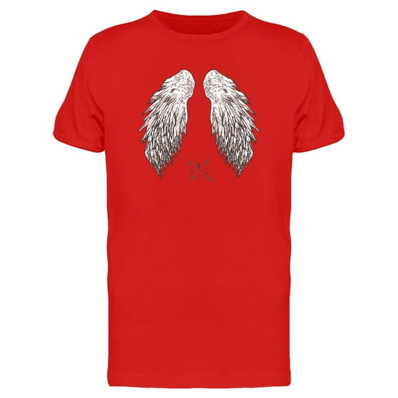 Angel Wings T-Shirt Men -Image by Shutterstock, Male x-Large