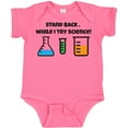 thumbnail image 3 of Inktastic Stand Back, While I Try Science Boys or Girls Baby Bodysuit, 3 of 5