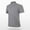 Gray, variant on jjayotai Mens Short Sleeve Tops Clearance Men's Summer Lapel Solid Button Daily Casual Outdoor Shirt/T-shirt