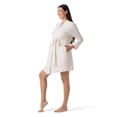 thumbnail image 5 of Ingrid & Isabel For Every Belly Women's Maternity Ribbed Robe, Sizes S-XXXL, 5 of 8