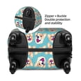 thumbnail image 4 of Naloa Cute Corgi Head Elastic Suitcase Protector, Travel Suitcase Protector Cover Fits 18-32in Suitcase - X-Large, 4 of 9