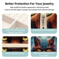 thumbnail image 3 of Starry Animals Travel Portable Square Jewelry Box for Rings, Earrings, Necklaces, Bracelets - Girls and Women, 3 of 6